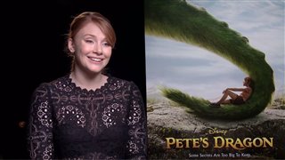 Bryce Dallas Howard Interview - Pete's Dragon