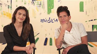 Camila Mendes and Rudy Mancuso on their new rom-com 'Música'