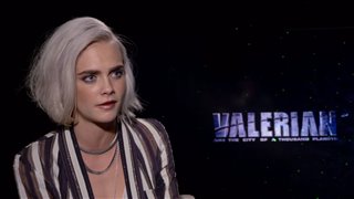 Cara Delevingne Interview - Valerian and the City of a Thousand Planets