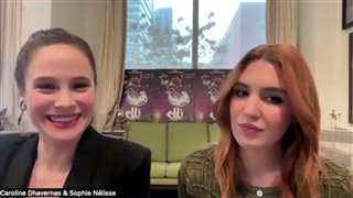 Caroline Dhavernas and Sophie Nélisse talk 'Elli and Her Monster Team' - Interview