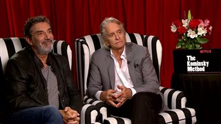 Chuck Lorre & Michael Douglas talk 'The Kominsky Method'