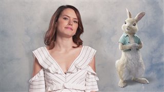 Daisy Ridley Interview - Peter Rabbit