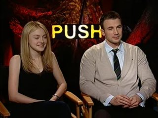 Dakota Fanning & Chris Evans (Push) - Interview