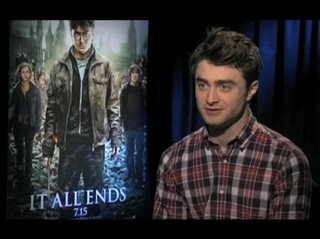 Daniel Radcliffe (Harry Potter and the Deathly Hallows: Part 2) - Interview
