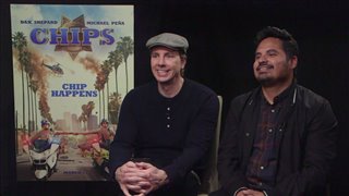 Dax Shepard & Michael Peña Interview - CHIPS
