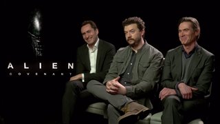 Demián Bichir, Danny McBride & Billy Crudup Interview - Alien: Covenant