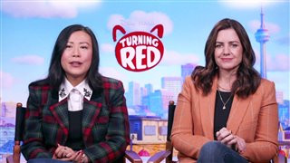 Director Domee Shi and producer Lindsey Collins on Disney/Pixar's 'Turning Red'