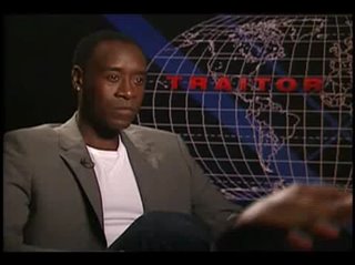 Don Cheadle (Traitor) - Interview