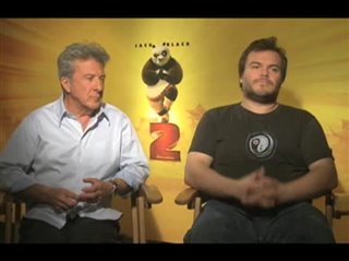 Dustin Hoffman & Jack Black (Kung Fu Panda 2)