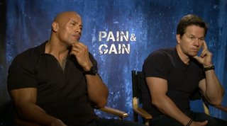 Dwayne Johnson & Mark Wahlberg (Pain & Gain)