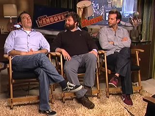 Ed Helms, Zach Galifianakis & Bradley Cooper (The Hangover)