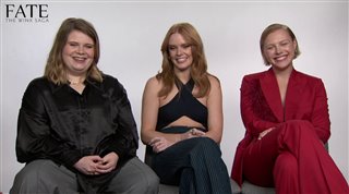 Eliot Salt, Abigail Cowen and Hannah van der Westhuysen talk 'Fate: The Winx Saga'