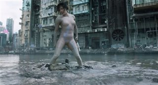 Ghost in the Shell Movie Clip - "Water Fight"