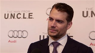 Exclusive: Henry Cavill - The Man from U.N.C.L.E. Red Carpet