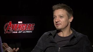 Jeremy Renner & Cobie Smulders (Avengers: Age of Ultron)
