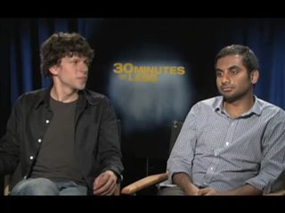 Jesse Eisenberg & Aziz Ansari (30 Minutes or Less)