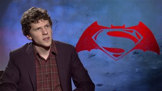 Jesse Eisenberg Interview - Batman v Superman: Dawn of Justice