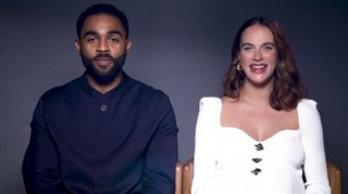 Jessica Brown Findlay and Anthony Welsh star in new Paramount+ series 'The Flatshare' - Interview