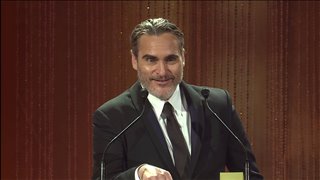 Joaquin Phoenix - TIFF Tribute Acceptance Speech