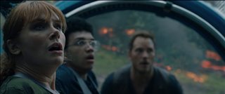 'Jurassic World: Fallen Kingdom' Movie Clip - "The Carnotaurus Stalks Owen, Claire and Franklin"