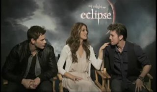 Kellan Lutz, Ashley Greene & Jackson Rathbone (The Twilight Saga: Eclipse)