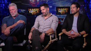 Kevin Nash, Joe Manganiello & Adam Rodriguez Interview - Magic Mike XXL