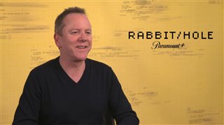Kiefer Sutherland chats about his new thriller series, 'Rabbit Hole'