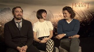 Lee Pace, Evangeline Lilly & Orlando Bloom (The Hobbit: The Battle of the Five Armies)