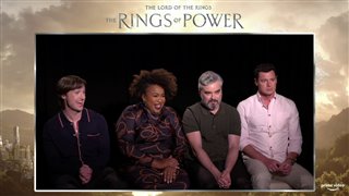 Leon Wadham, Sophia Nomvete, Trystan Gravelle and Benjamin Walker talk 'The Lord of the Rings: The Rings of Power'