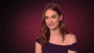 Lily James Interview - Baby Driver