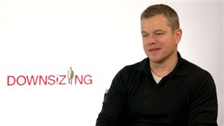 Matt Damon Interview - Downsizing