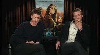 Max Irons & Jake Abel (The Host)