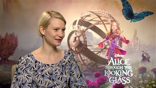 Mia Wasikowska Interview - Alice Through the Looking Glass