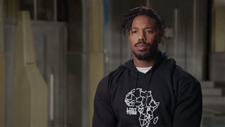 Michael B. Jordan Interview - Black Panther - Interview