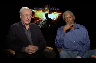 Michael Caine & Morgan Freeman (The Dark Knight Rises)