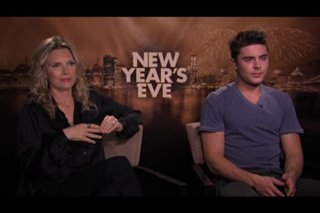 Michelle Pfeiffer & Zac Efron (New Year's Eve)