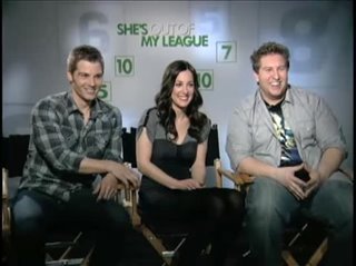 Mike Vogel, Lindsay Sloane & Nate Torrence (She's Out of My League)