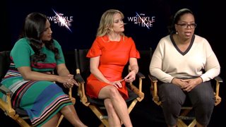 Mindy Kaling, Reese Witherspoon & Oprah Winfrey Interview - A Wrinkle in Time