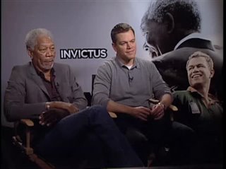 Morgan Freeman & Matt Damon (Invictus)