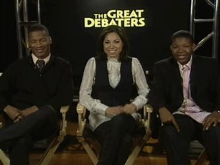 Nate Parker, Jurnee Smollett & Denzel Whitaker (The Great Debaters)