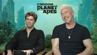 Owen Teague and Kevin Durand talk 'Kingdom of the Planet of the Apes' - Interview