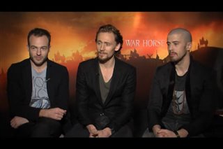 Patrick Kennedy, Tom Hiddleston & Toby Kebbell (War Horse)