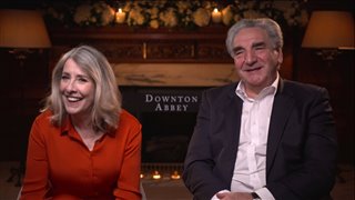 Phyllis Logan & Jim Carter talk 'Downton Abbey'