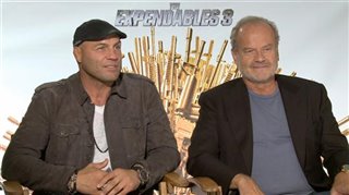 Randy Couture & Kelsey Grammer (The Expendables 3)