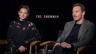 Rebecca Ferguson & Michael Fassbender Interview - The Snowman