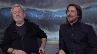 Ridley Scott & Christian Bale (Exodus: Gods and Kings)