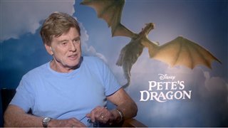Robert Redford Interview - Pete's Dragon
