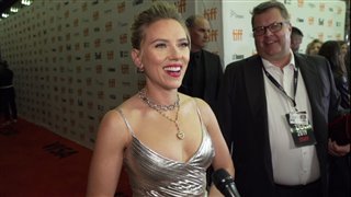 Scarlett Johansson on the 'Jojo Rabbit' red carpet at TIFF 2019