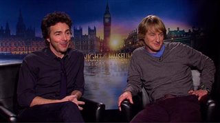 Shawn Levy & Owen Wilson (Night at the Museum: Secret of the Tomb)