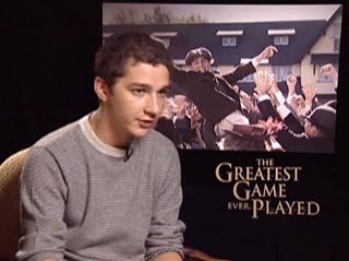 SHIA LABEOUF - THE GREATEST GAME EVER PLAYED